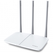 FAST迅捷 FWR310 无线路由器穿墙王300M三天线AP光纤迷你家用WiFi